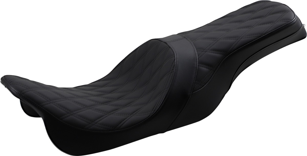 Predator Double Diamond 2-Up Seat Forward - For 08-20 Harley FLH FLT - Click Image to Close