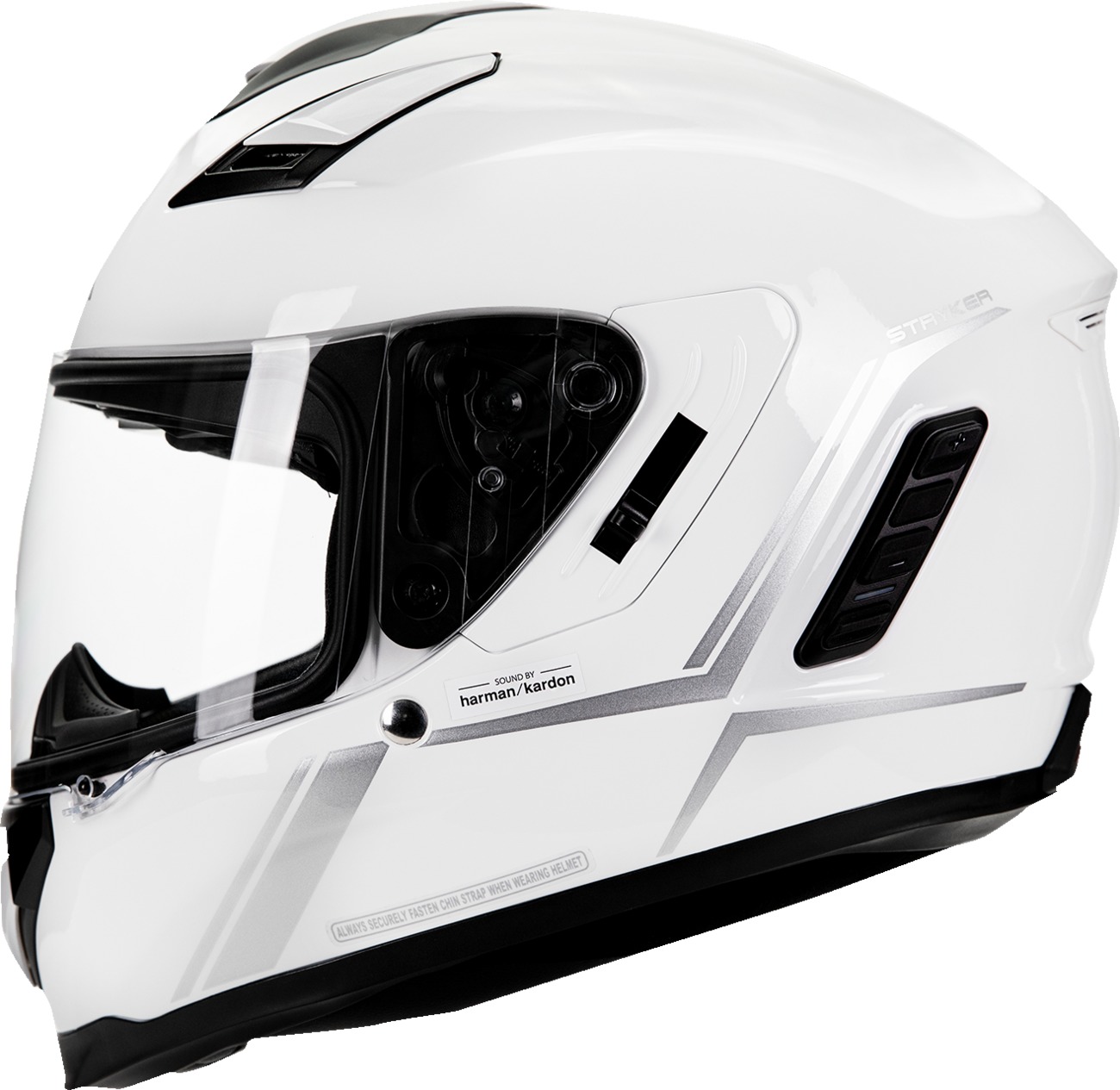 Sena Stryker Bluetooth Helmet - Stryker Bt Hlmt Gls Wht Lg - Click Image to Close