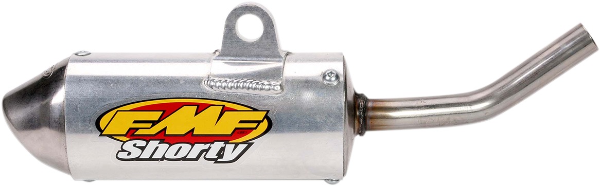 PowerCore 2 Shorty Slip On Exhaust Silencer - For Honda CR80 & CR85 - Click Image to Close