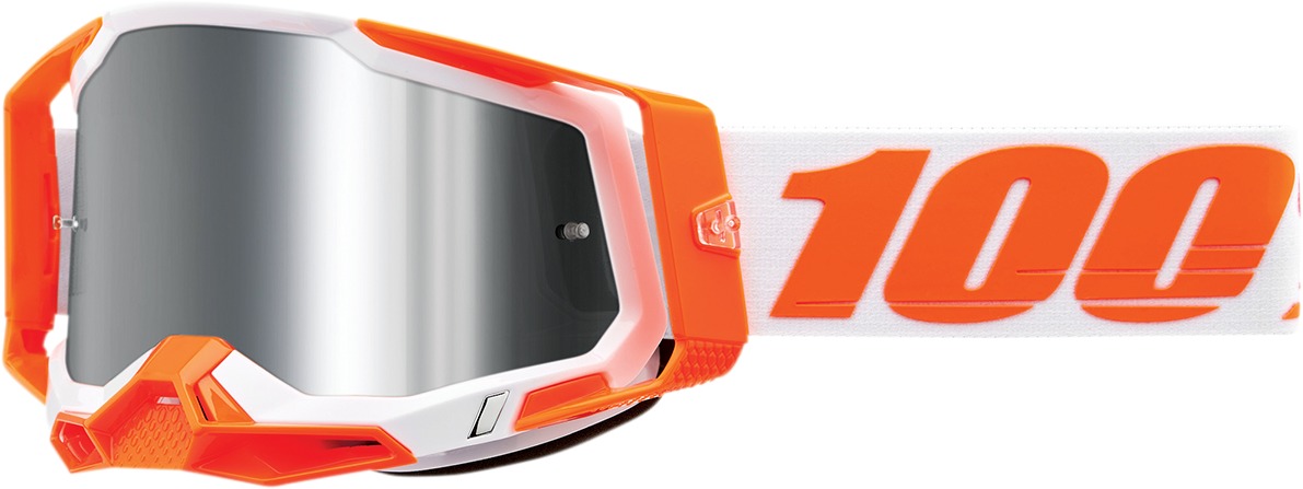 Racecraft 2 Goggles - Rc2 Orange Mir Sil Flsh Lens - Click Image to Close