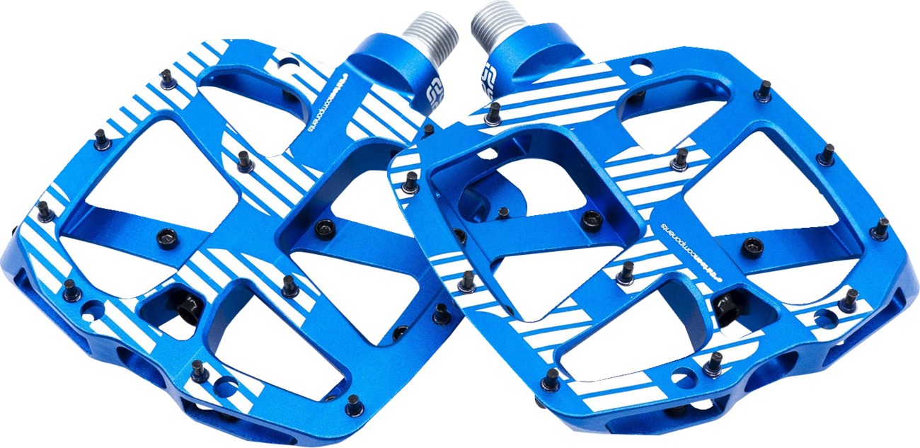 Plus Aluminum Pedals - Plus Pedal Aluminum Blue - Click Image to Close