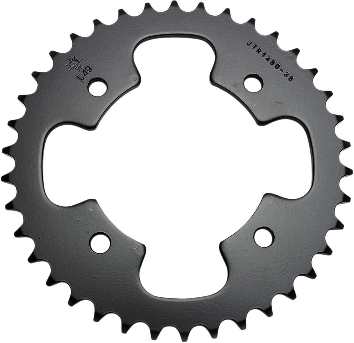 Steel Rear Sprocket - 38 Tooth 520 - For Outlaw 525/450 Predator 500 - Click Image to Close