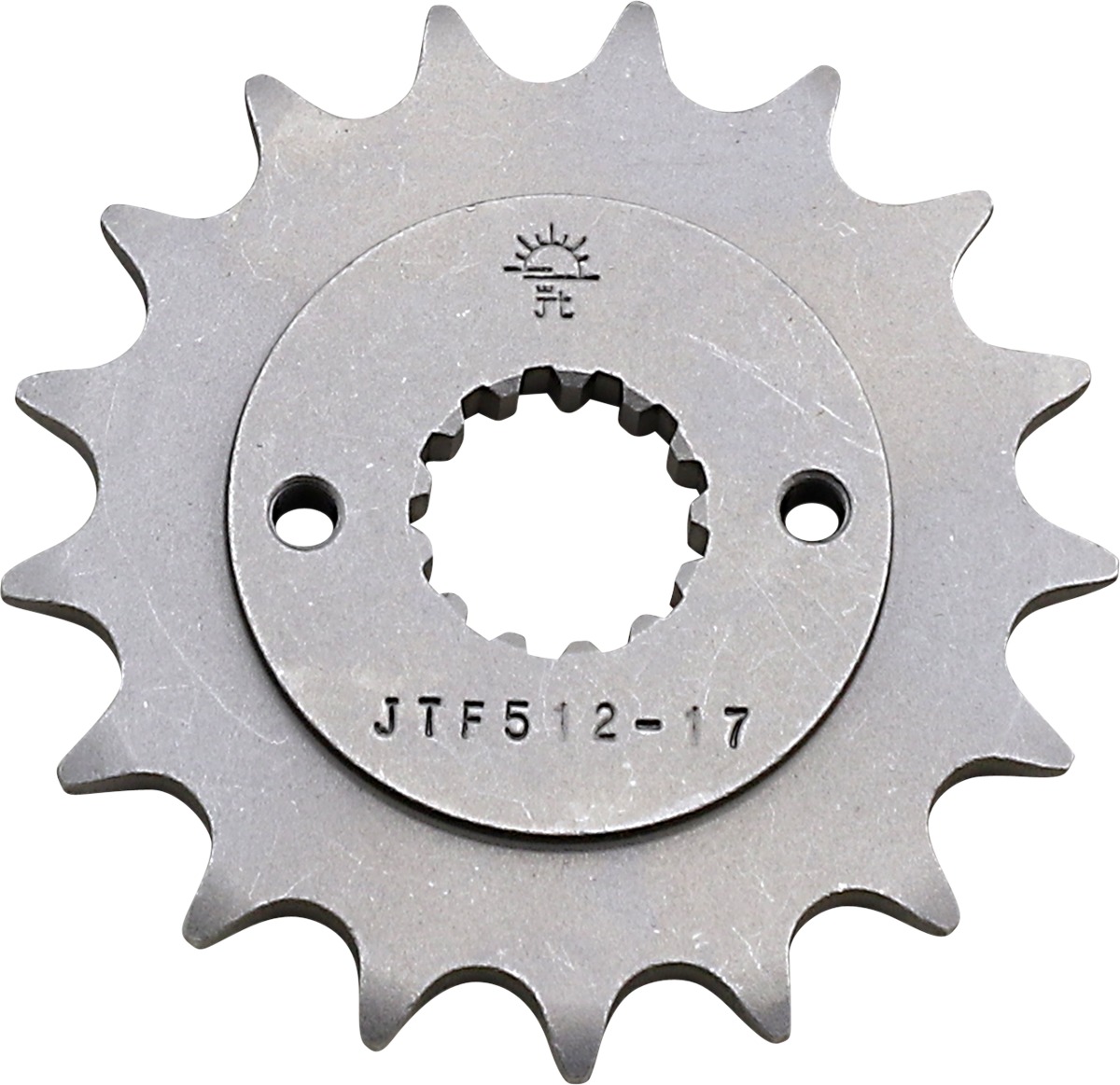 Front Steel Countershaft Sprocket - 17 Tooth 520 - Click Image to Close