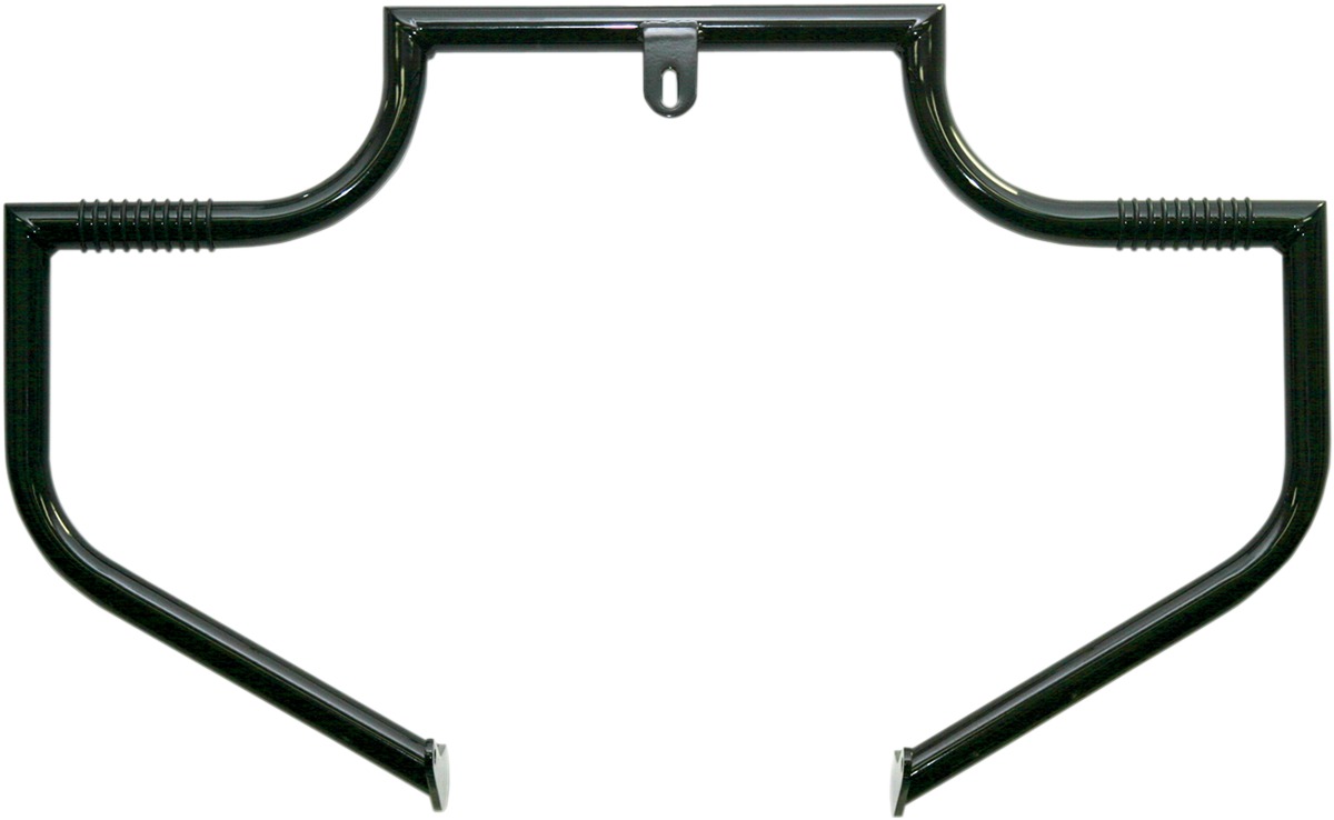 Black Linbar Engine Guard - For 93-17 Harley Dyna w/ Forward Controls - Click Image to Close