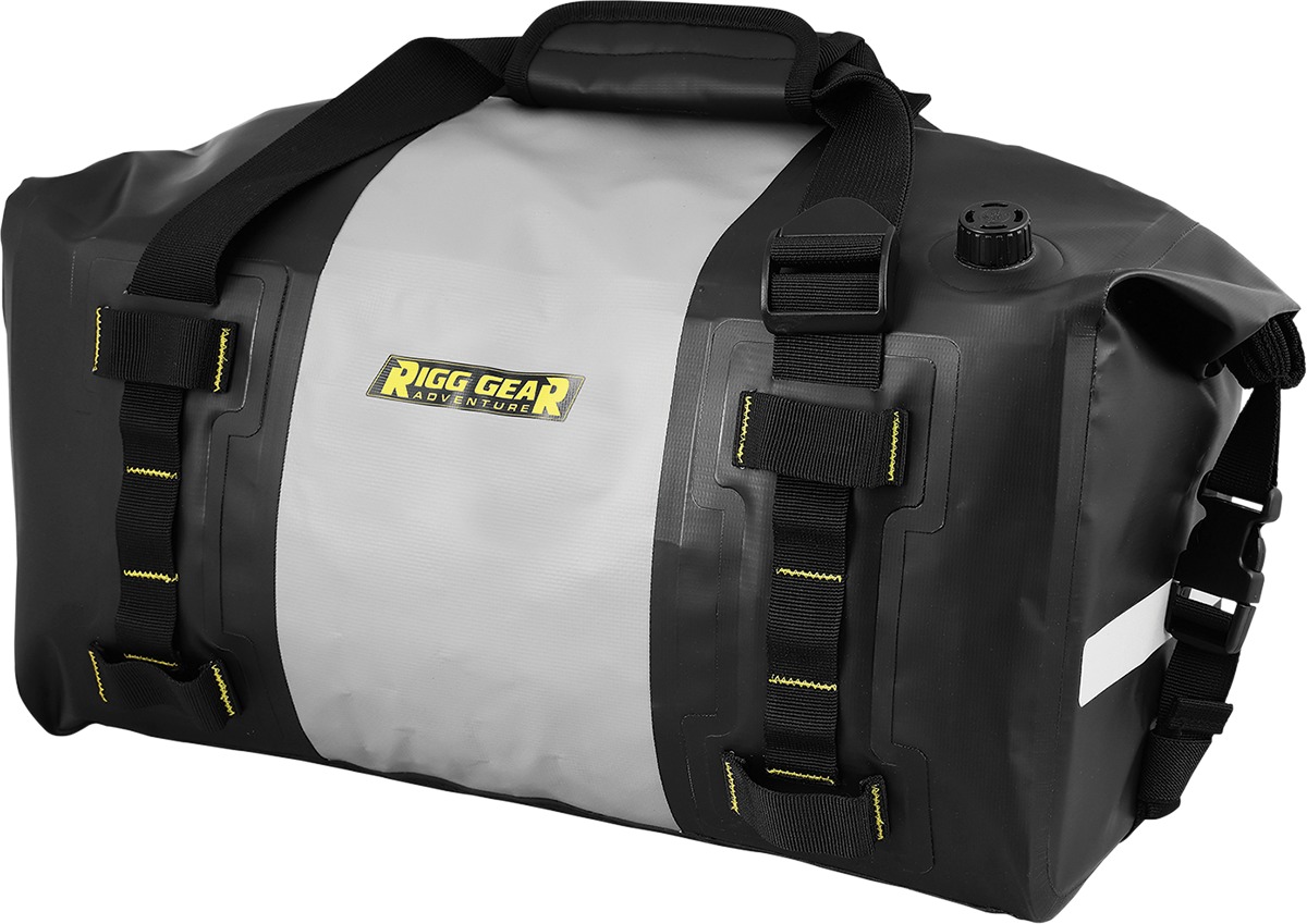 Nelson-Rigg Hurricane 25L Waterproof Duffle Bag - Black - Click Image to Close