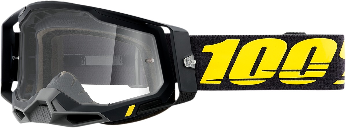 Racecraft 2 Black / Arbis Goggles - Clear Lens - Click Image to Close