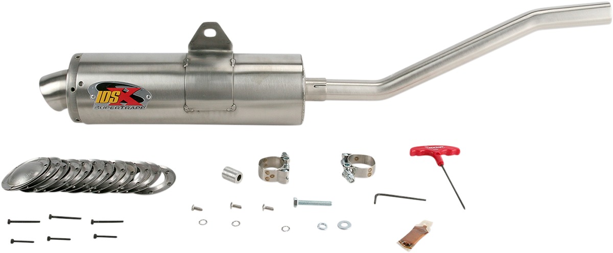 IDSX Slip On Exhaust Muffler - For 07-10 Yamaha 400 Big Bear 4x4 - Click Image to Close