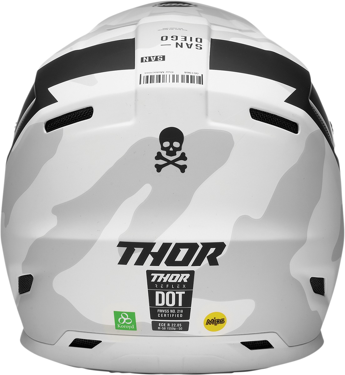 Reflex MIPS Helmet 2X-Large - Cast White/Black - Click Image to Close