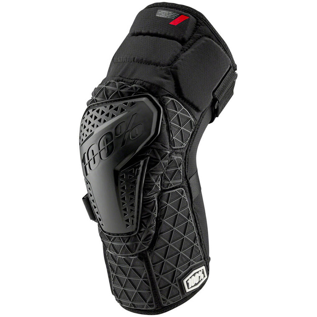 100% Surpass Knee Guard Blk Lg - Click Image to Close