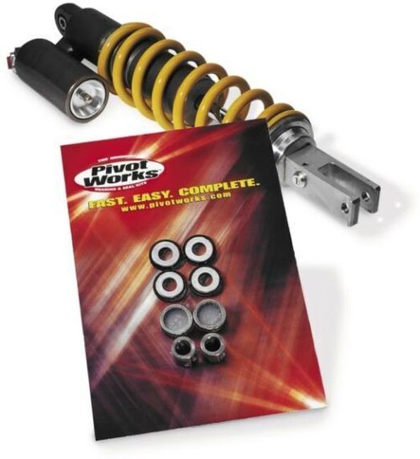 Pivot Works Rear Shock Absorber Kit - Click Image to Close