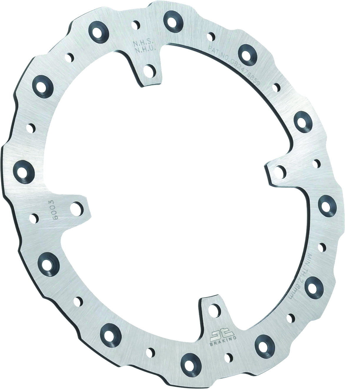 Front Brake Rotor - For 14-17 Husqvarna TC85 & KTM 85 SX - Click Image to Close