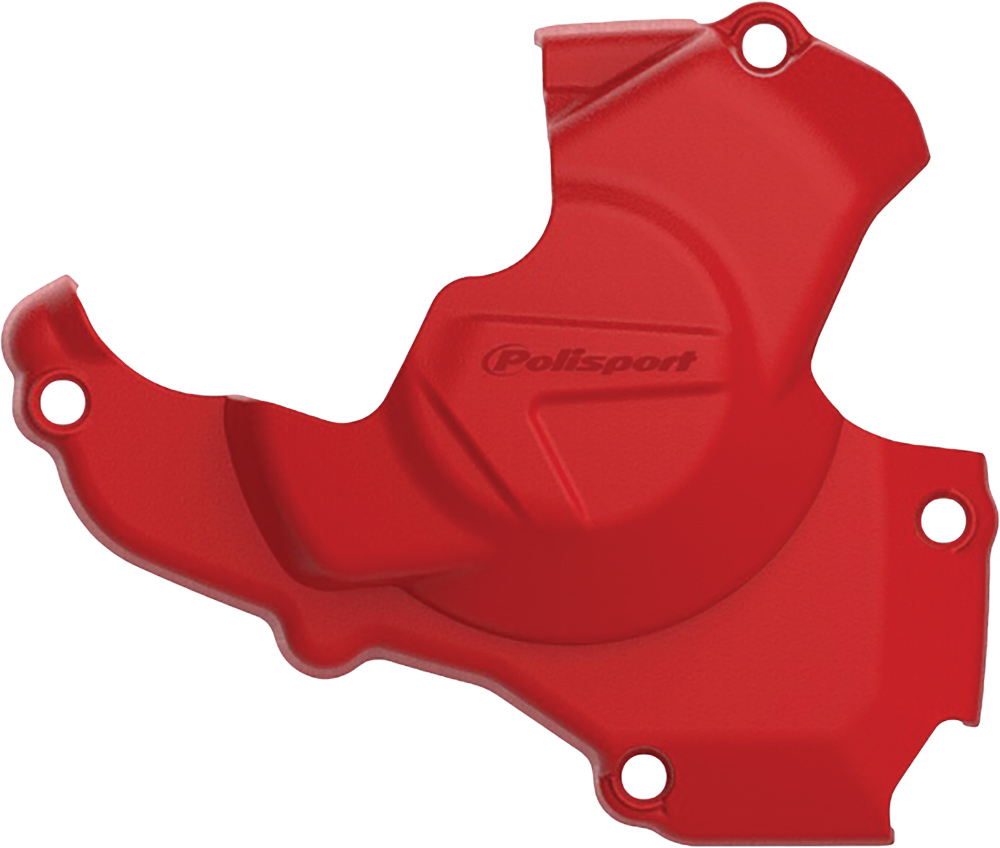 Ignition Cover Protector Red - For 10-17 Honda CRF250R - Click Image to Close