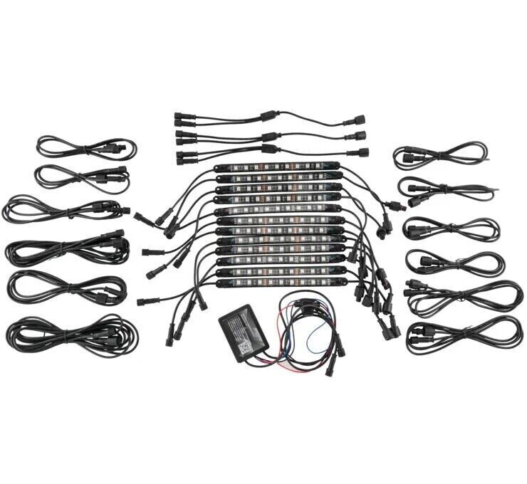 DragonFire Racing Rgb Accent Light Kit Bt 12Pc - Click Image to Close