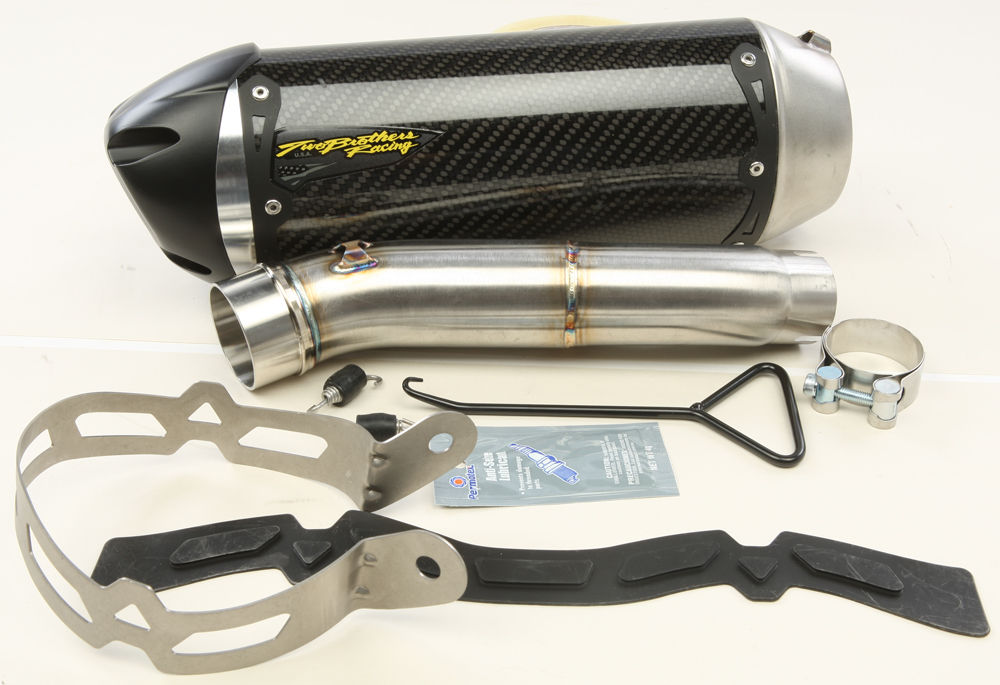 S1R Slip On Exhaust - Carbon Fiber - For 16-17 Honda CB/CBR 500 - Click Image to Close