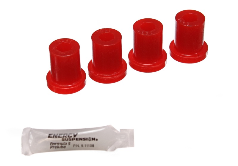 Energy Suspension Aftermarket Shackle Set - Red - Click Image to Close