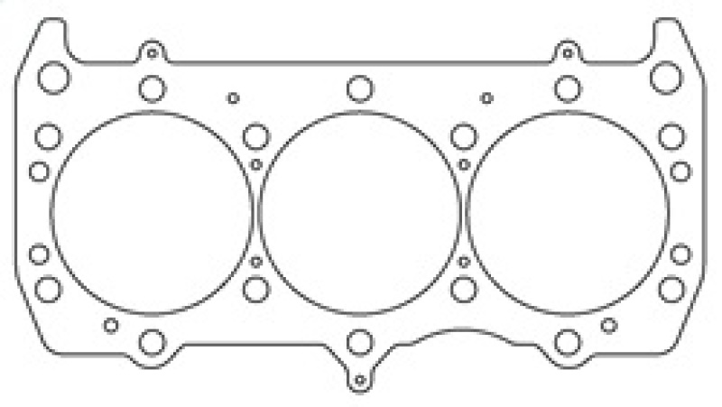 75-87 Buick V6 196/231/252 Stage I & II 3.86 inch Bore .030 inch MLS Headgasket - Click Image to Close