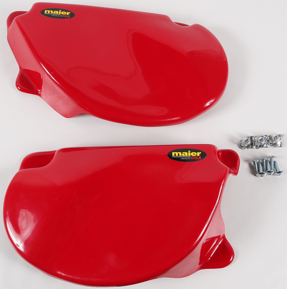 Replica Side Panels - Dark Red - For 79-82 Honda XR80 77-78 XR75 - Click Image to Close