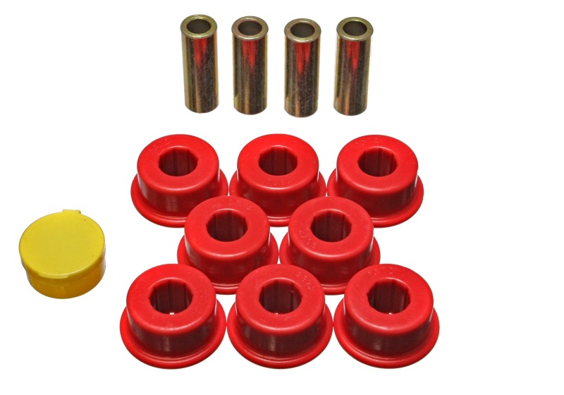 Red Rear Control Arm Bushing Set - For 95-03 Toyota Avalon / 97-01 Camry / 99-03 Solara - Click Image to Close