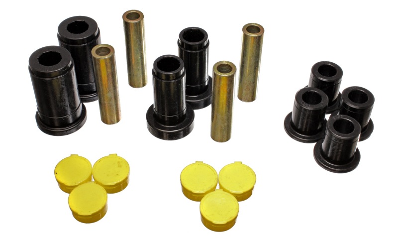 02-05 Dodge Ram 1500 2WD Black Front Control Arm Bushing Set - Click Image to Close