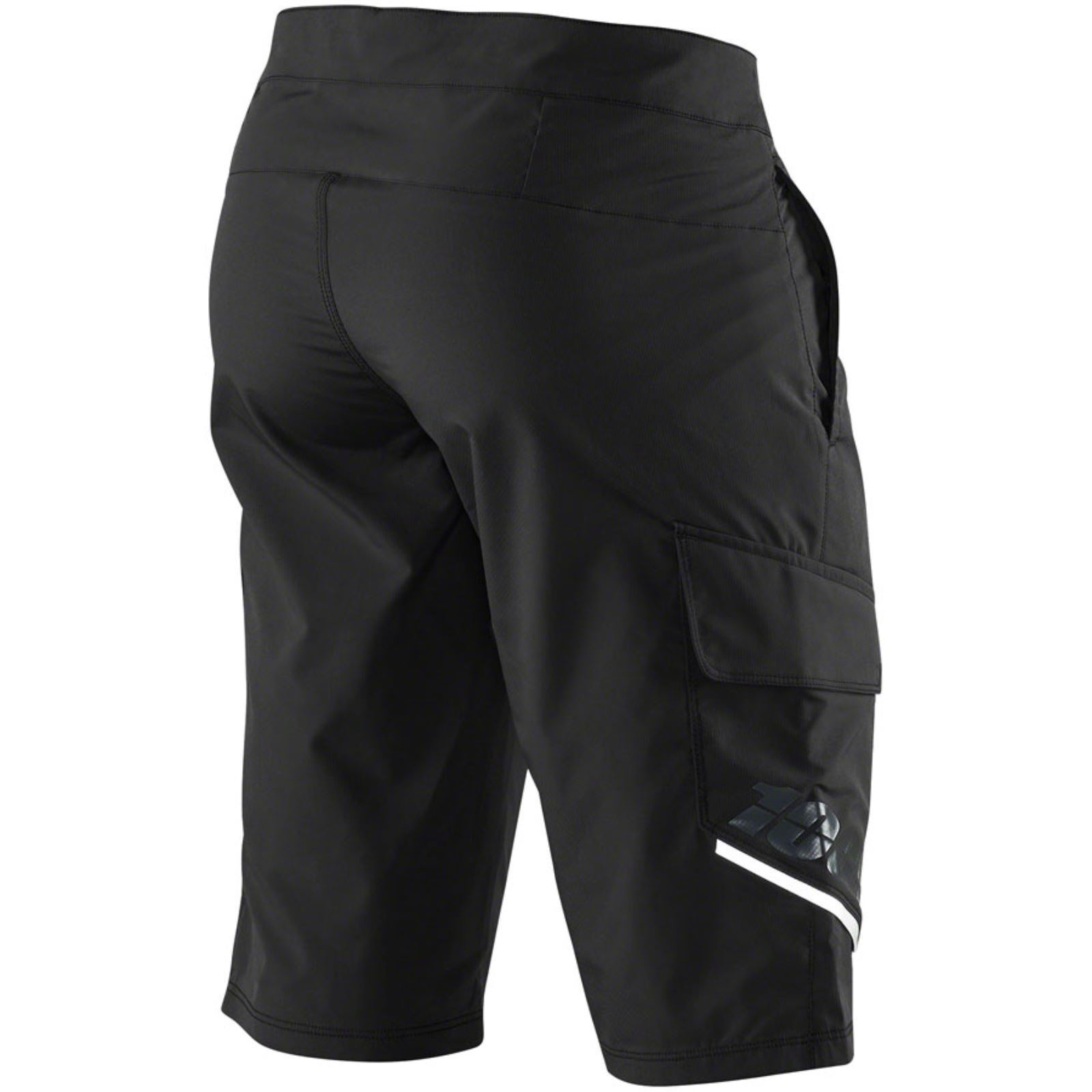 100% Ridecamp Shorts Blk Y28 - Click Image to Close