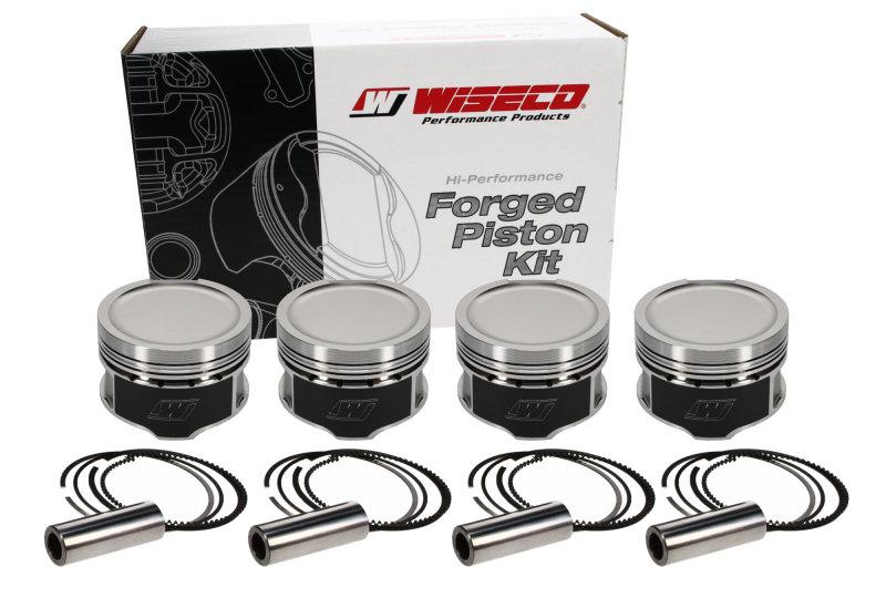 VLKSWGN 1.8T 5v Dished -7cc 81MM Piston Shelf Stock Kit - Click Image to Close