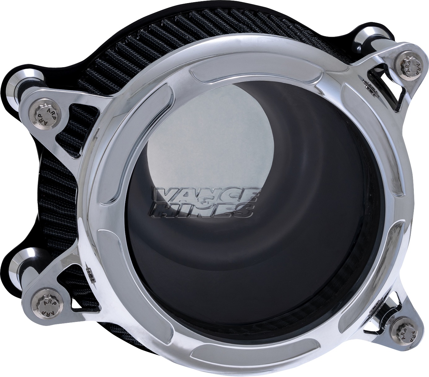 Chrome VO2 Insight Air Intake - For Harley Twin Cam - Click Image to Close