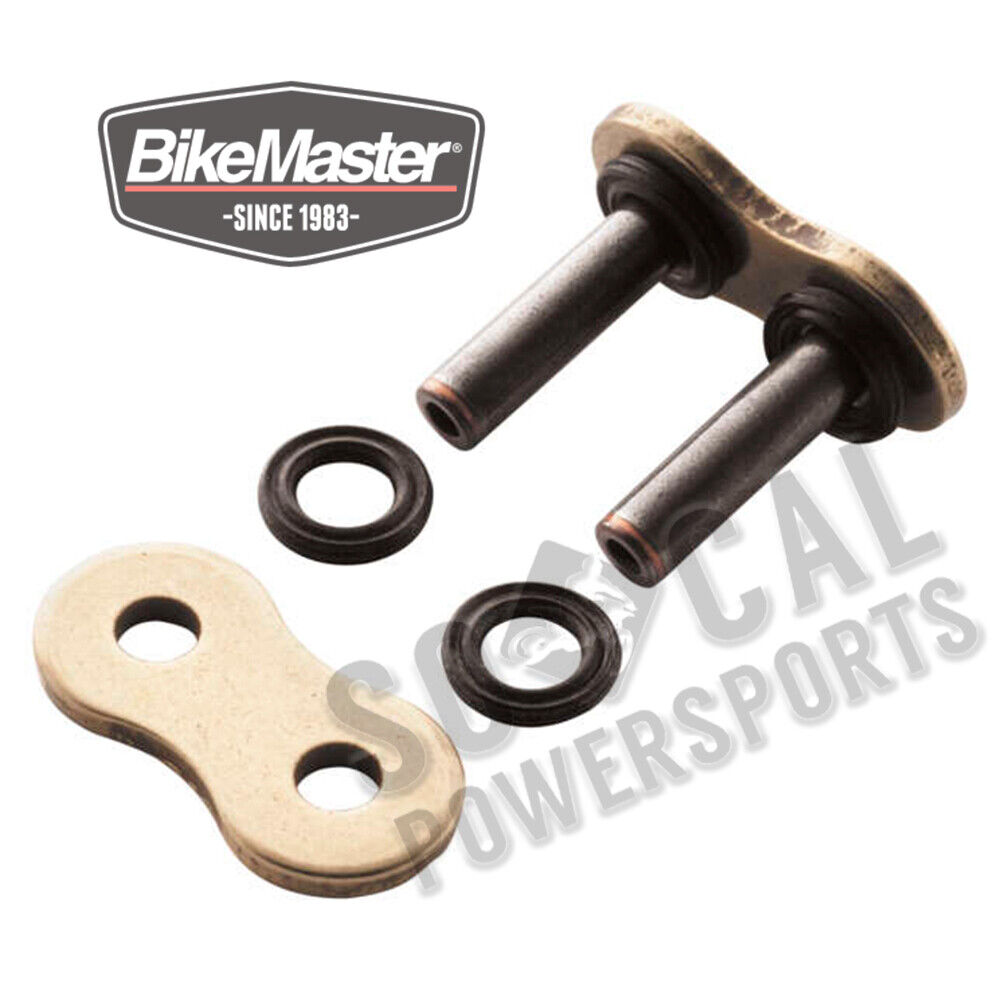 BikeMaster 530 BMXR Rivet Link - Gold - Click Image to Close