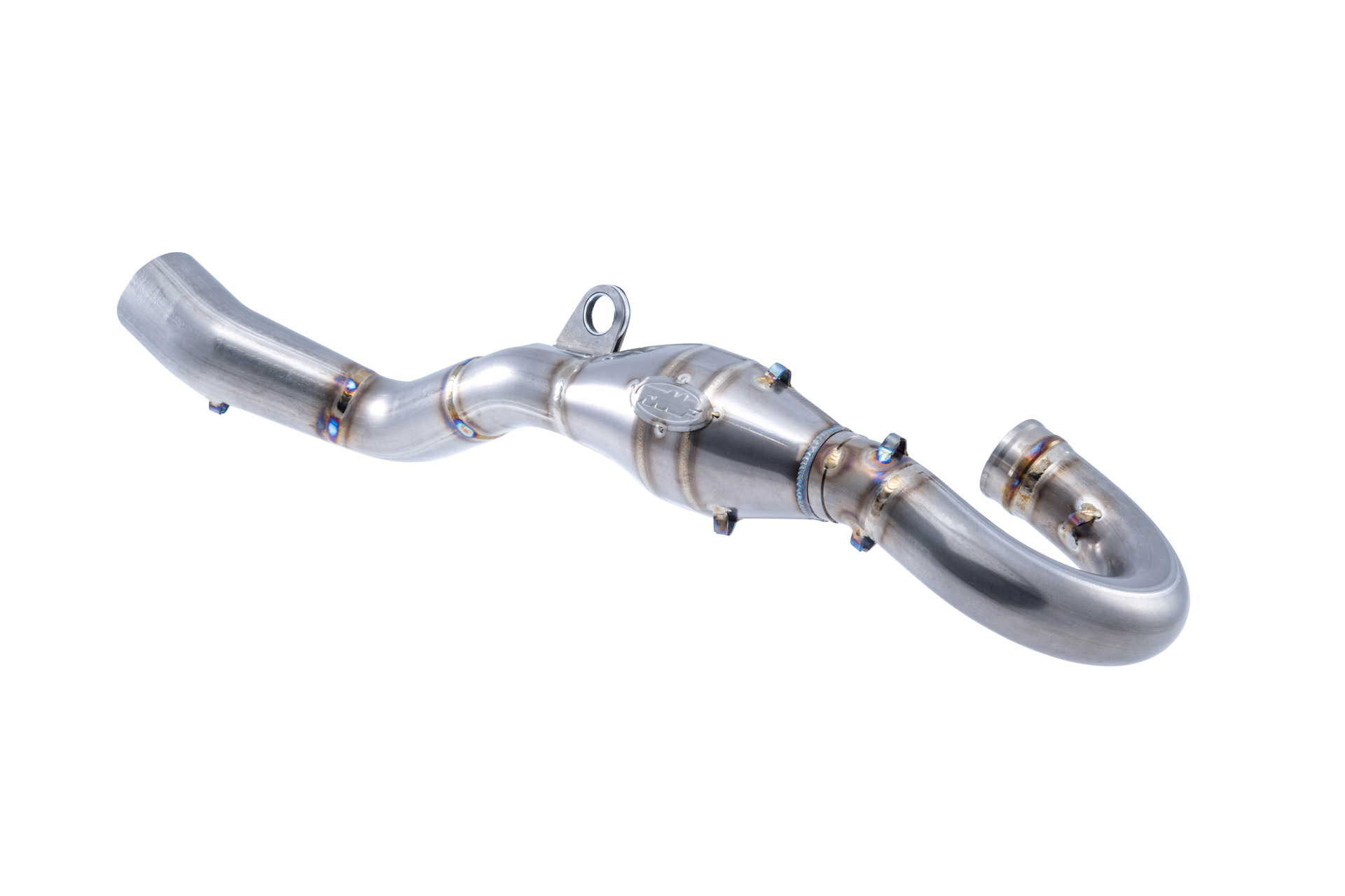 Stainless Steel Megabomb Exhaust Header - For 17-19 450/500 EXC & FE450/501 - Click Image to Close