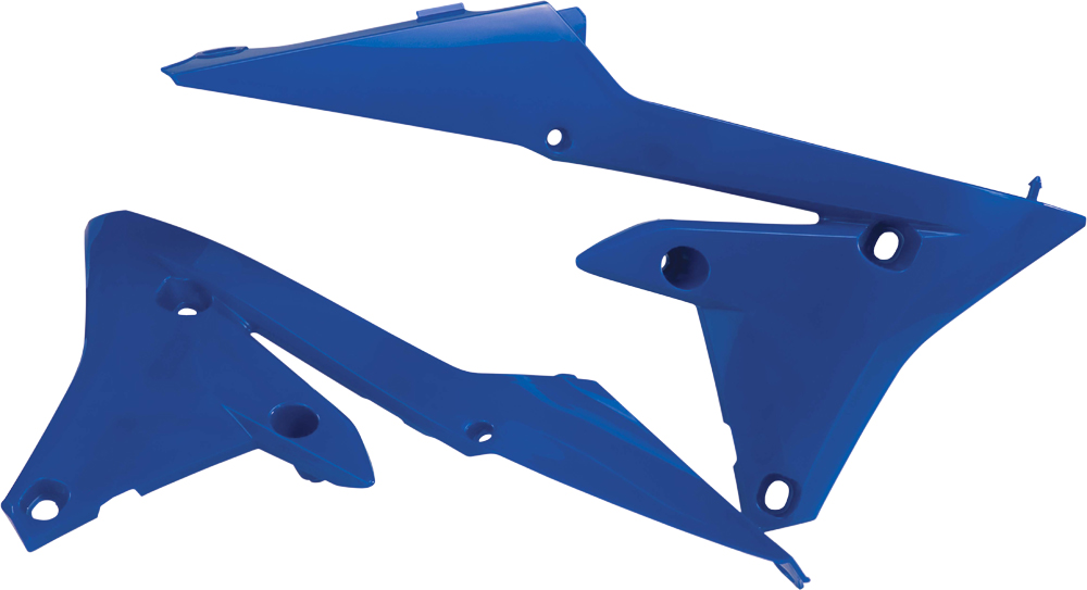 Lower Radiator Shrouds - Blue - Click Image to Close