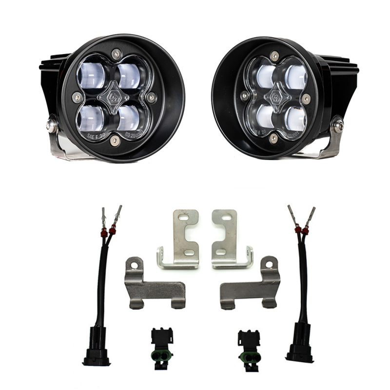 12-21 Toyota Tacoma/Tundra/4Runner(Excl Limited) Squadron-R Fog Pocket Light Kit - Click Image to Close