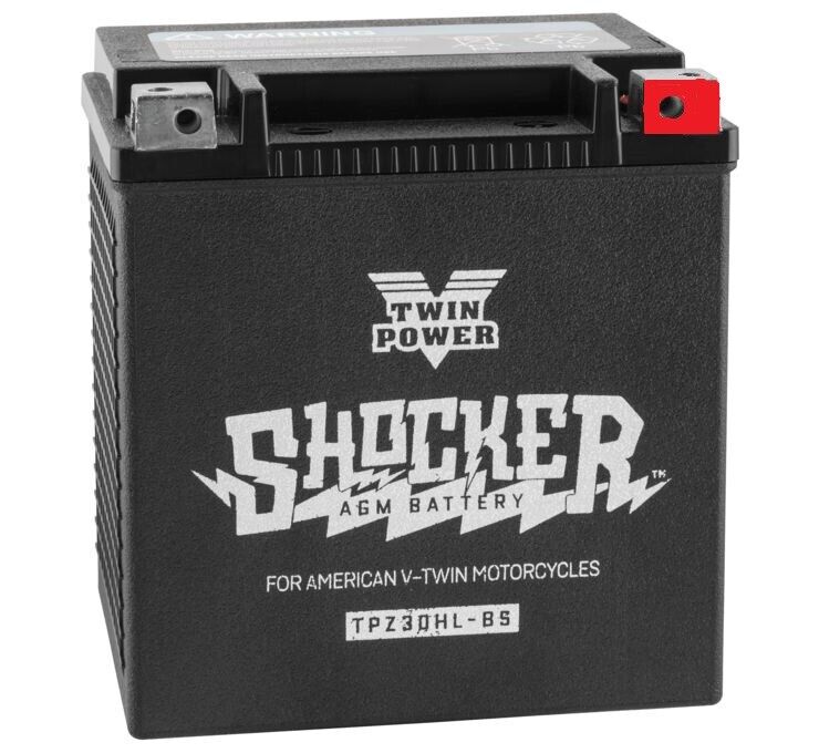 Twin Power YTX-30L Shocker Battery Replaces H-D 66010-97A - Click Image to Close