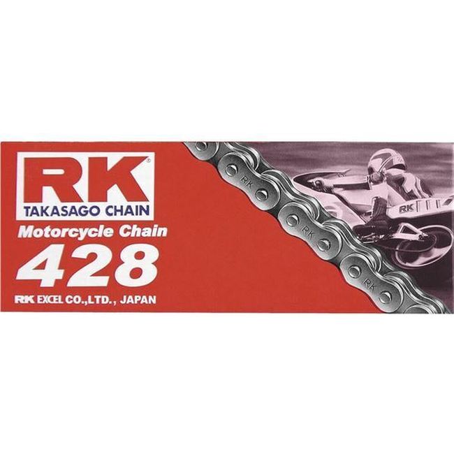 RK Chain 428-120 - Natural - Click Image to Close