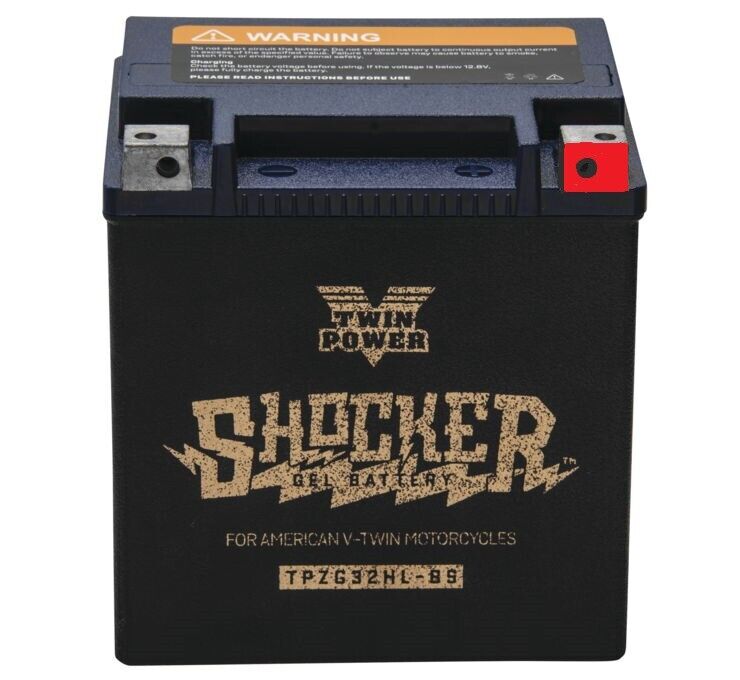 Twin Power YTX-32HL Shocker Gel Battery Replaces H-D 66010-97A - Click Image to Close