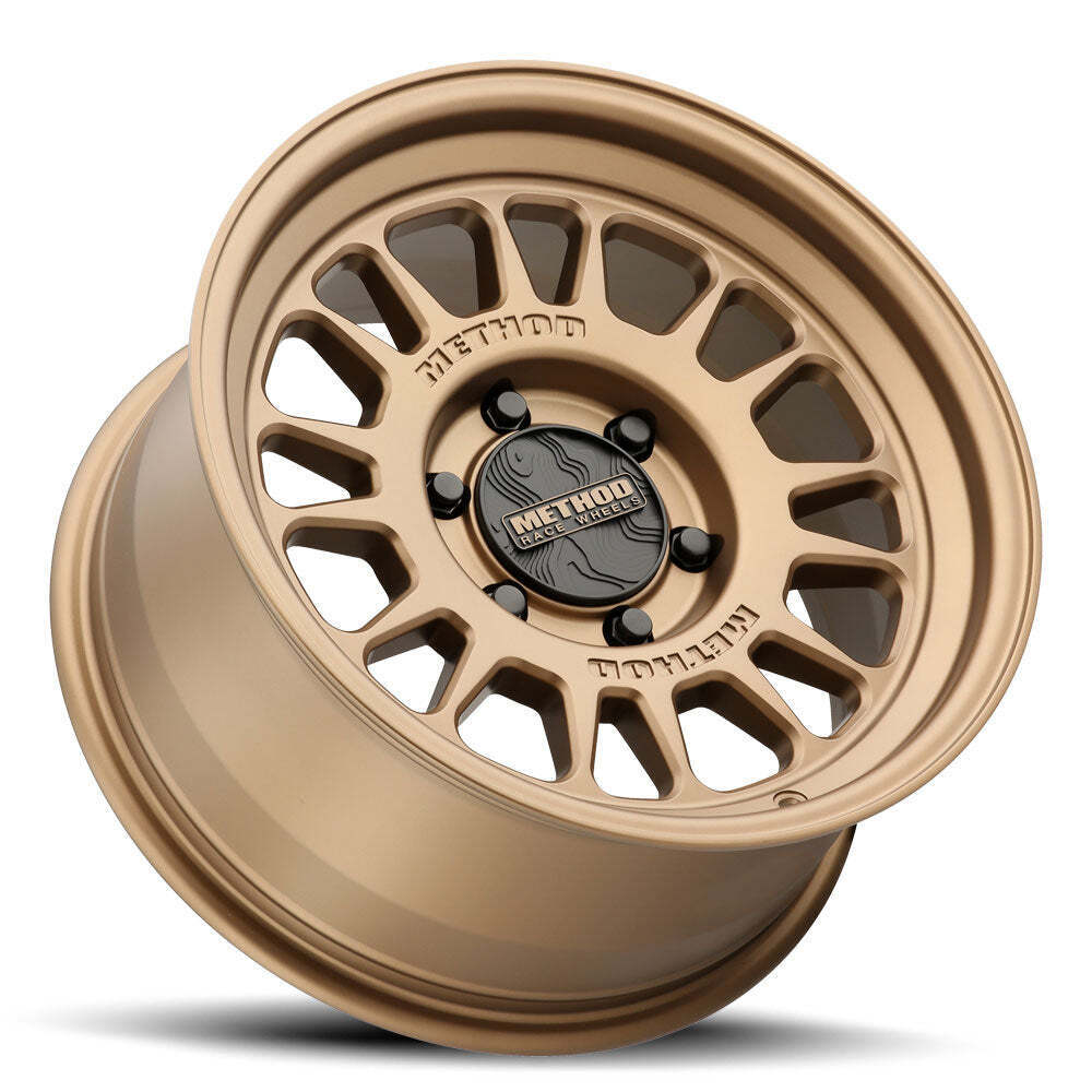 MR318 17x8.5 0mm Offset 6x5.5 106.25mm CB - Method Bronze Wheel - Click Image to Close