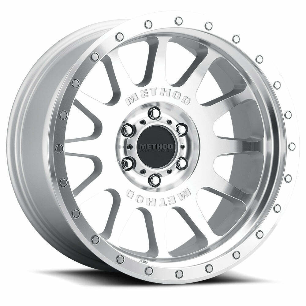 MR605 NV 20x10 -24mm Offset 8x6.5 121.3mm CB Machined/Clear Coat Wheel - Click Image to Close