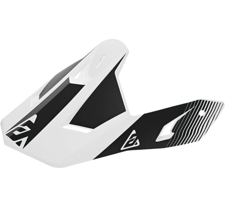 Answer AR1 V2 Bold Visor White/Black - Youth - Click Image to Close