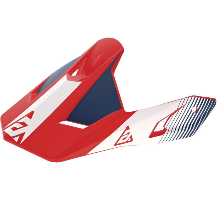 Answer AR1 V2 Bold Visor Red/White/Blue - Youth - Click Image to Close