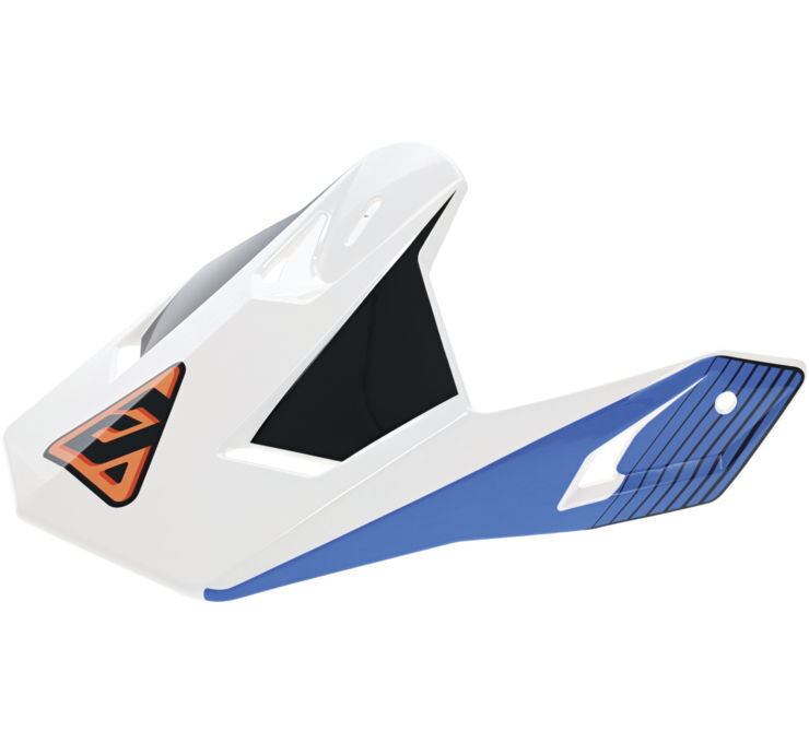 Answer AR1 Vendetta Visor - Blue/White/Orange - Click Image to Close