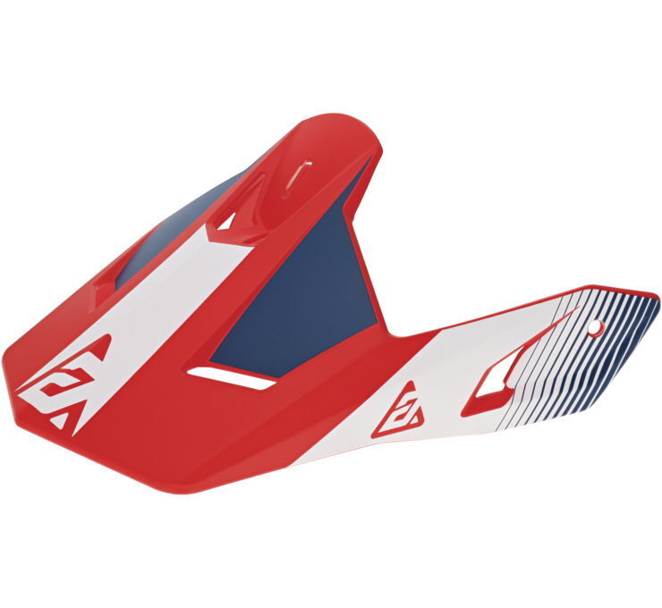 Answer AR1 V2 Bold Visor - Red/White/Blue - Click Image to Close