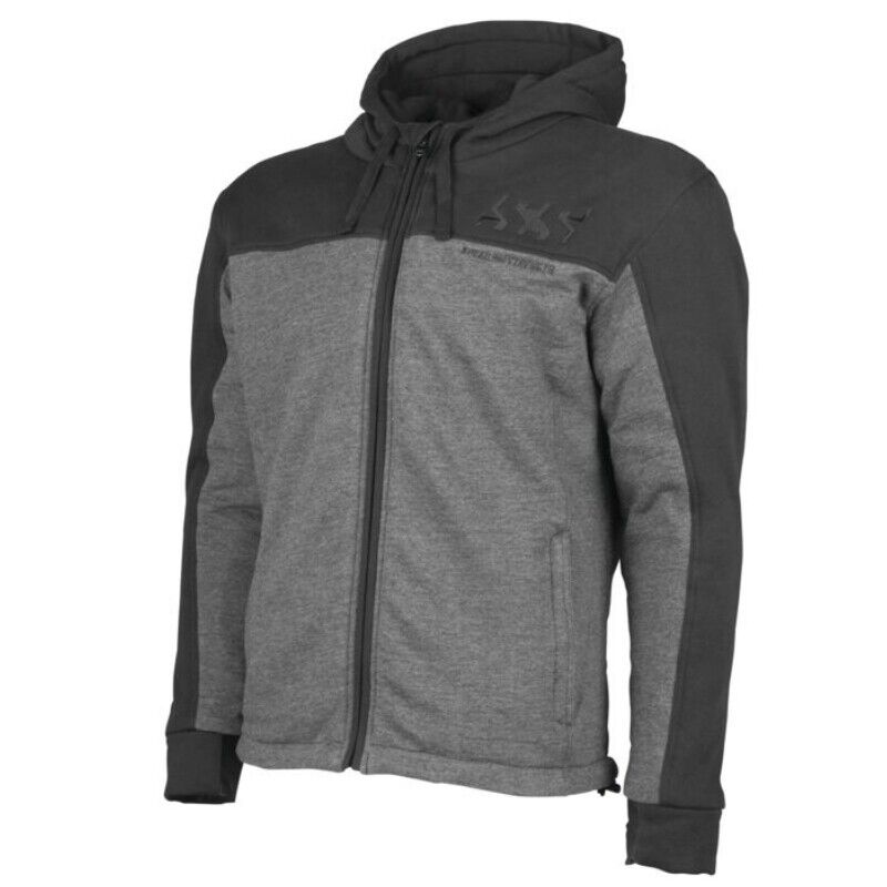 Hammer Down Armored Hoody Black/Grey - Medium - Click Image to Close