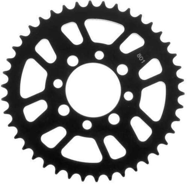 Suzuki Rear Steel Sprocket 420 37T - Black - Click Image to Close