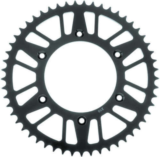 Beta Rear Steel Sprocket 520 52T - Black - Click Image to Close