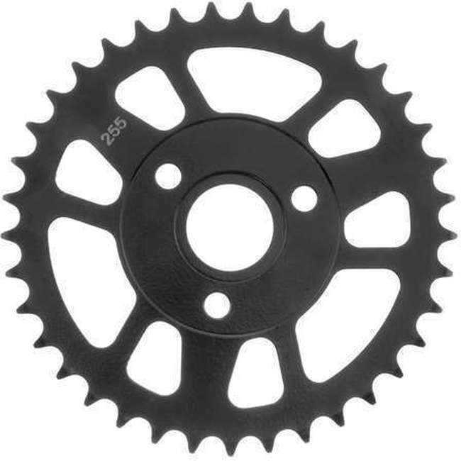 Honda Rear Steel Sprocket 420 37T - Black - Click Image to Close