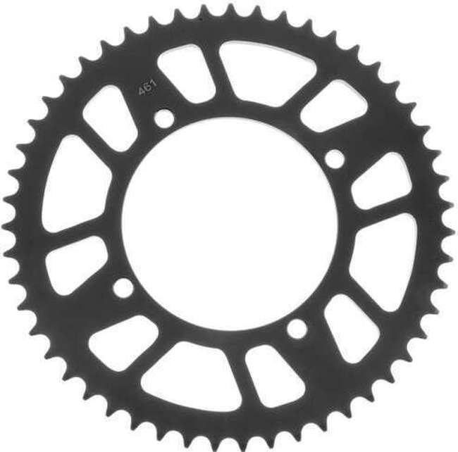 Kawasaki Rear Steel Sprocket 420 53T - Black - Click Image to Close