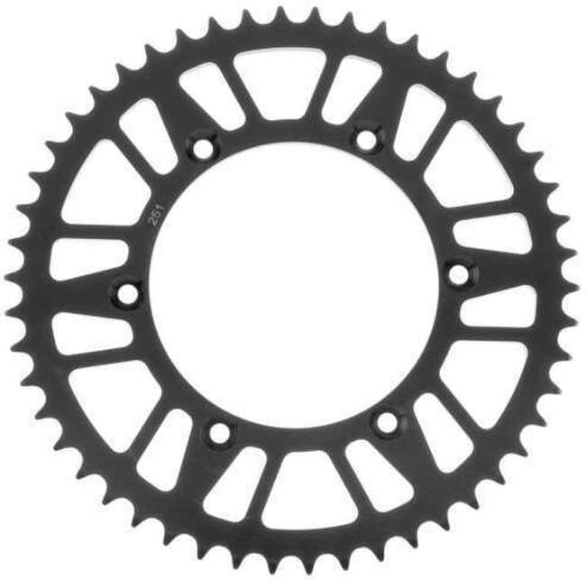 Yamaha Rear Steel Sprocket 520 48T - Black - Click Image to Close