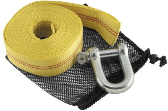 QuadBoss Heavy Duty Tow Strap - 20 Foot - Click Image to Close