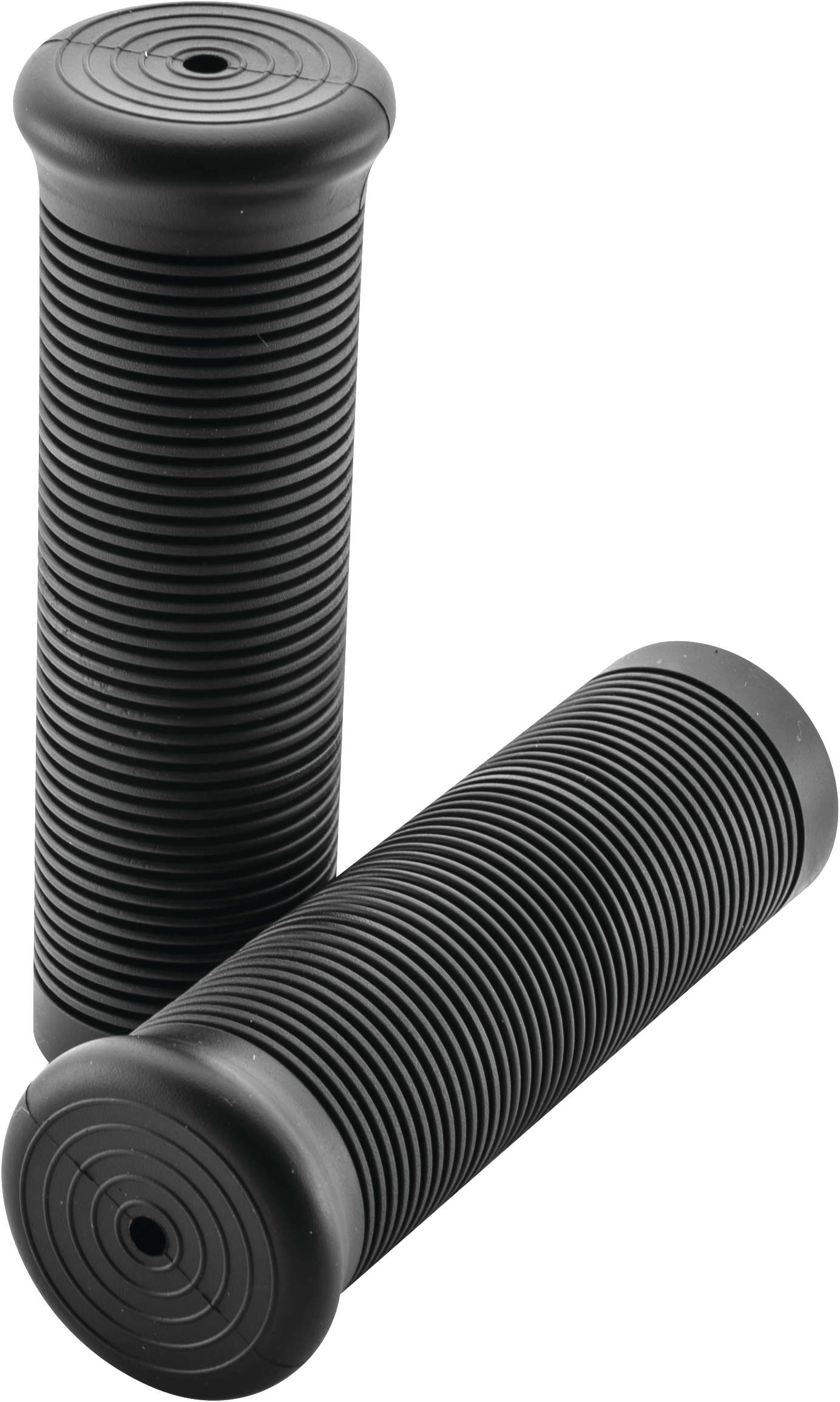 Black "High Fidelity" Grips For 7/8" Handlebars w/ Twist Throttle - Click Image to Close