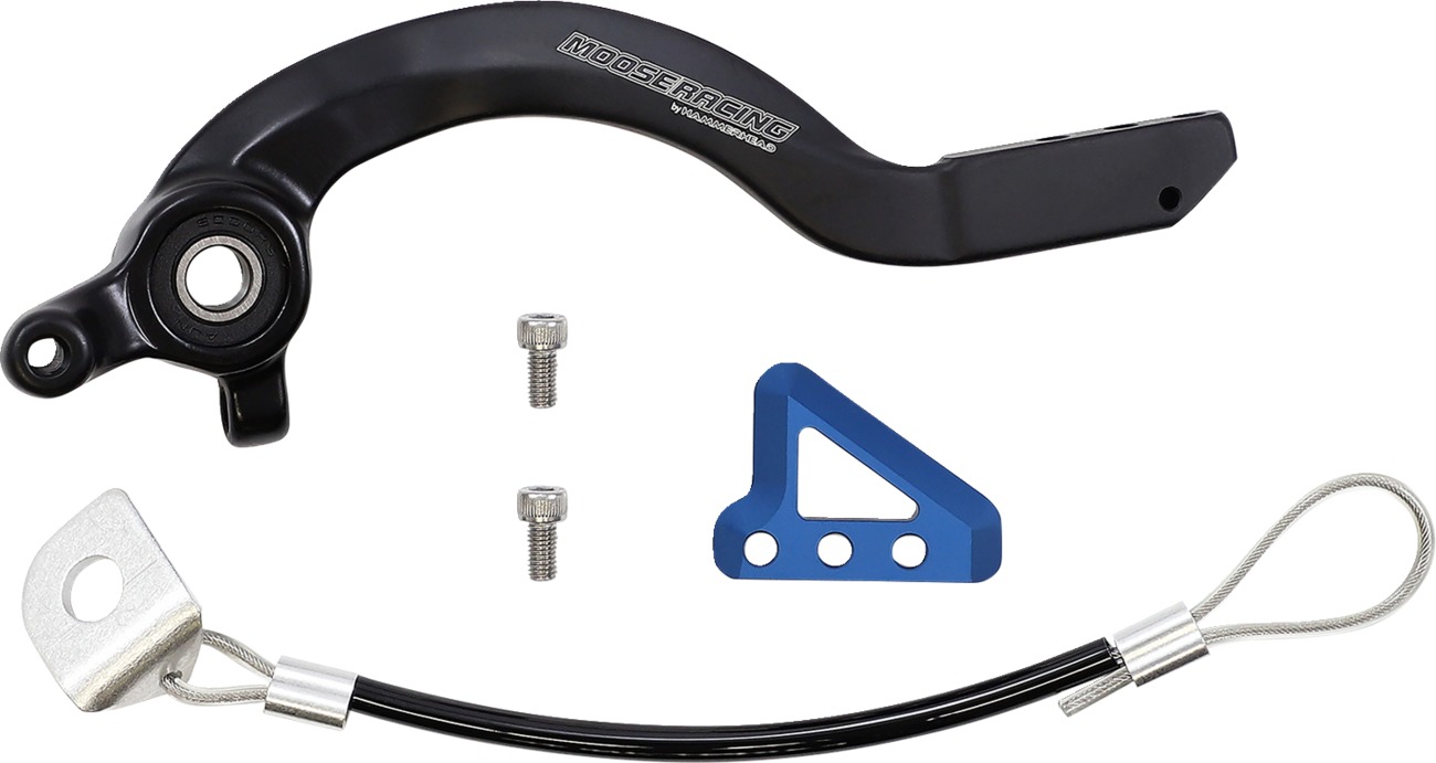 Black & Blue Brake Pedal - For 17-23 Husqvarna TC65 - Click Image to Close