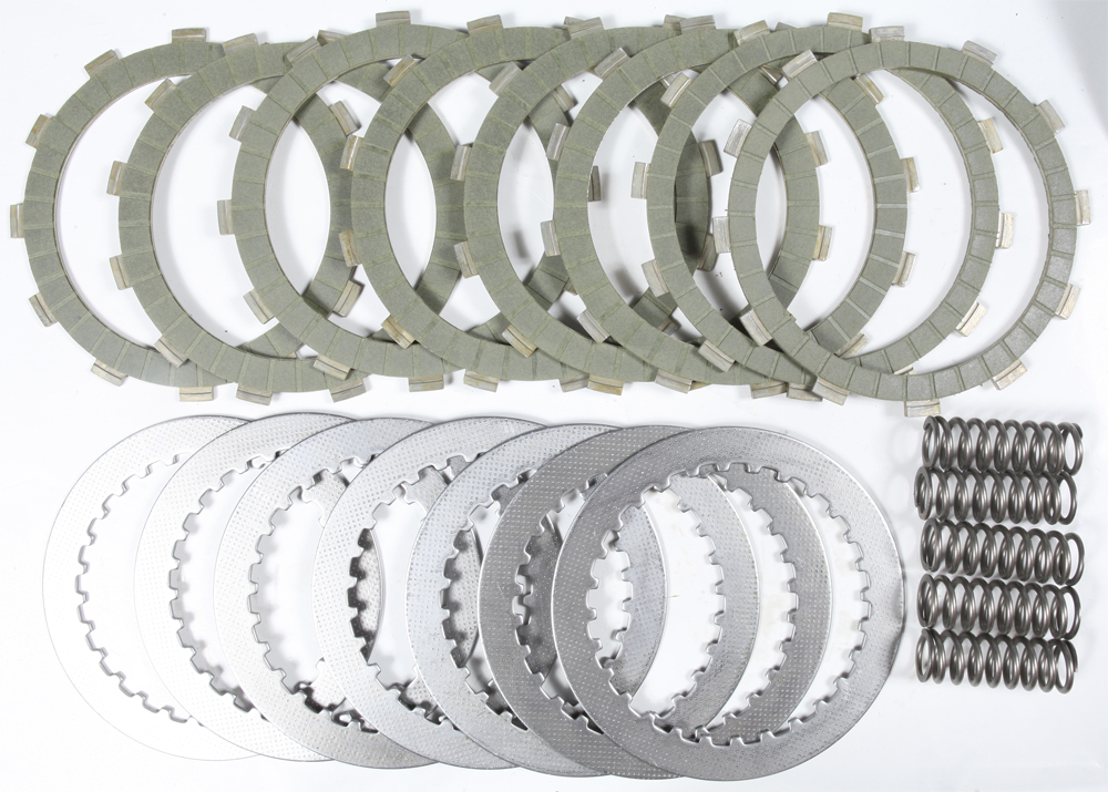 SRK Complete Clutch Kit - Aramid Fiber Friction Plates, Steels, & Springs - Click Image to Close