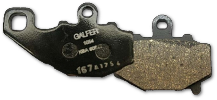 Semi-Metallic Compound Brake Pads - Front Pads - Click Image to Close